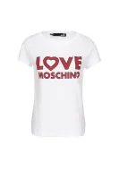 T-shirt Love Moschino 	fehér	